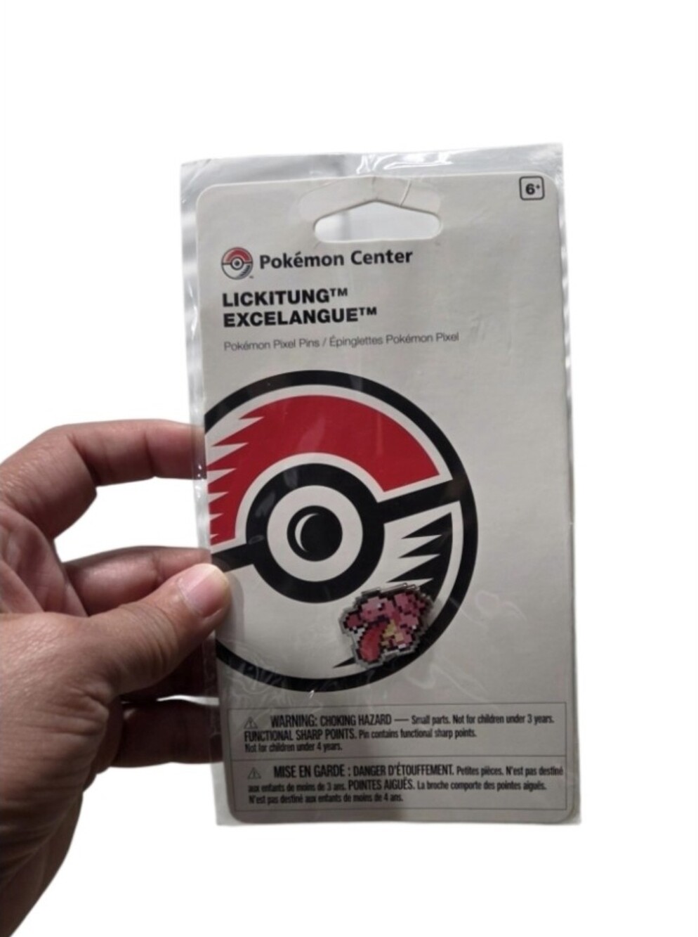 Lickitung Pokémon Pixel Pin